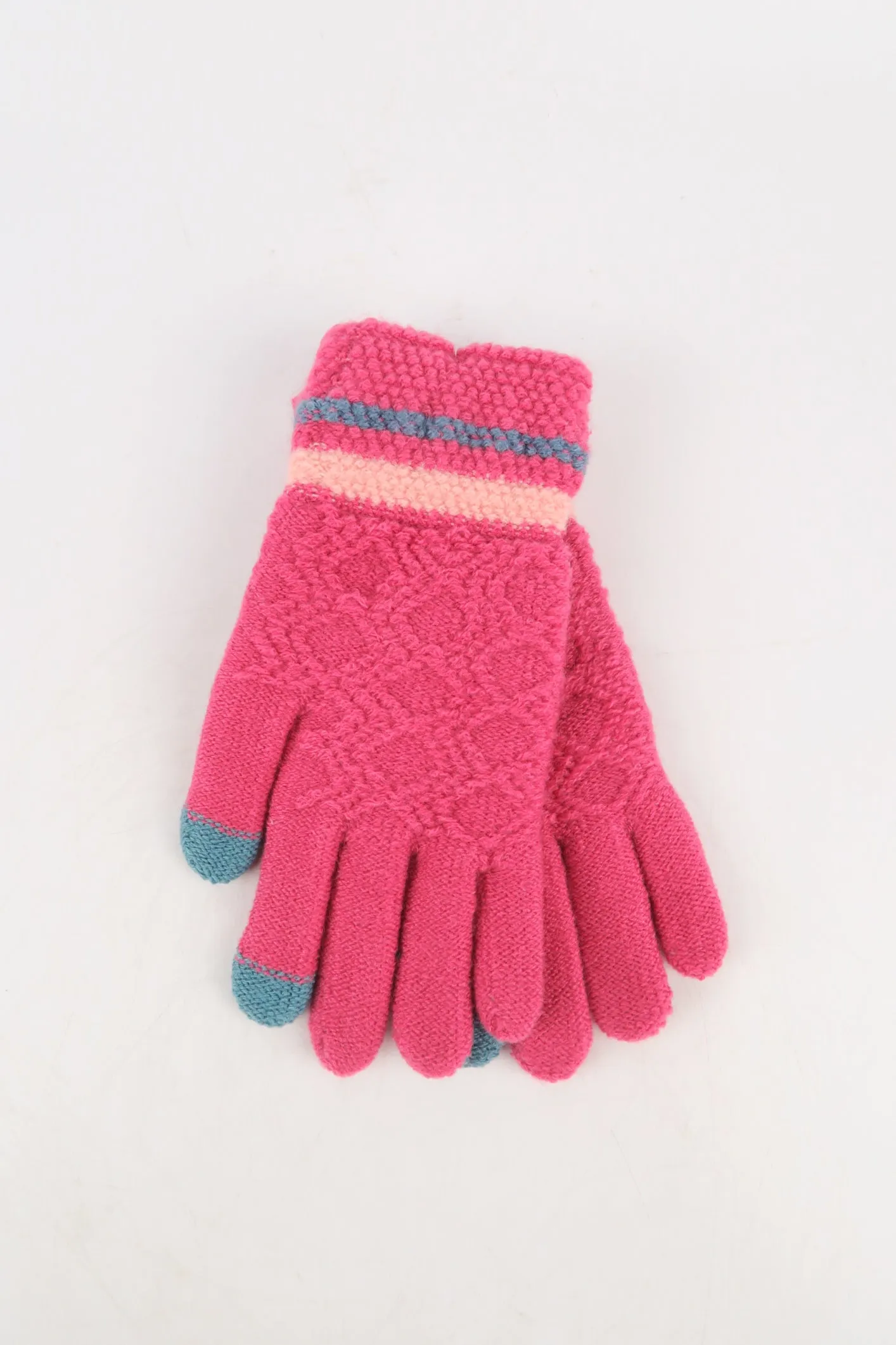 ถุงมือไหมแคชเมียร์เนื้อนุ่มแบบทัชสกีน - Touchscreen Cashmere Soft Woolen Knit Gloves