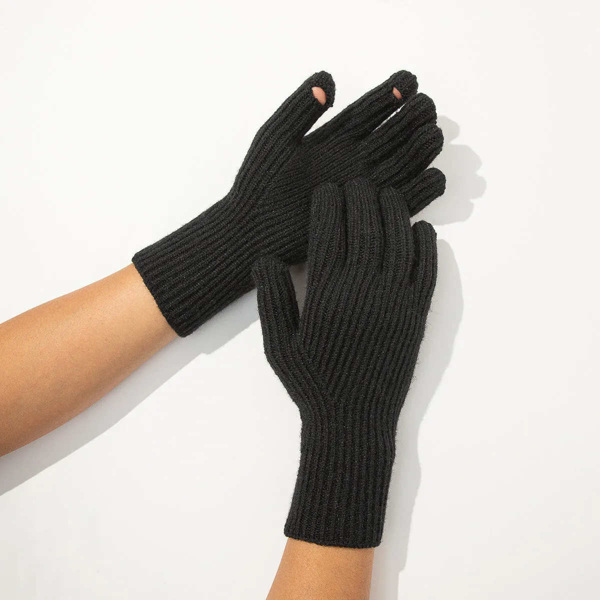 100% Woolen Autumn Winter Touchscreen Gloves, Perfect for Outdoor Riding