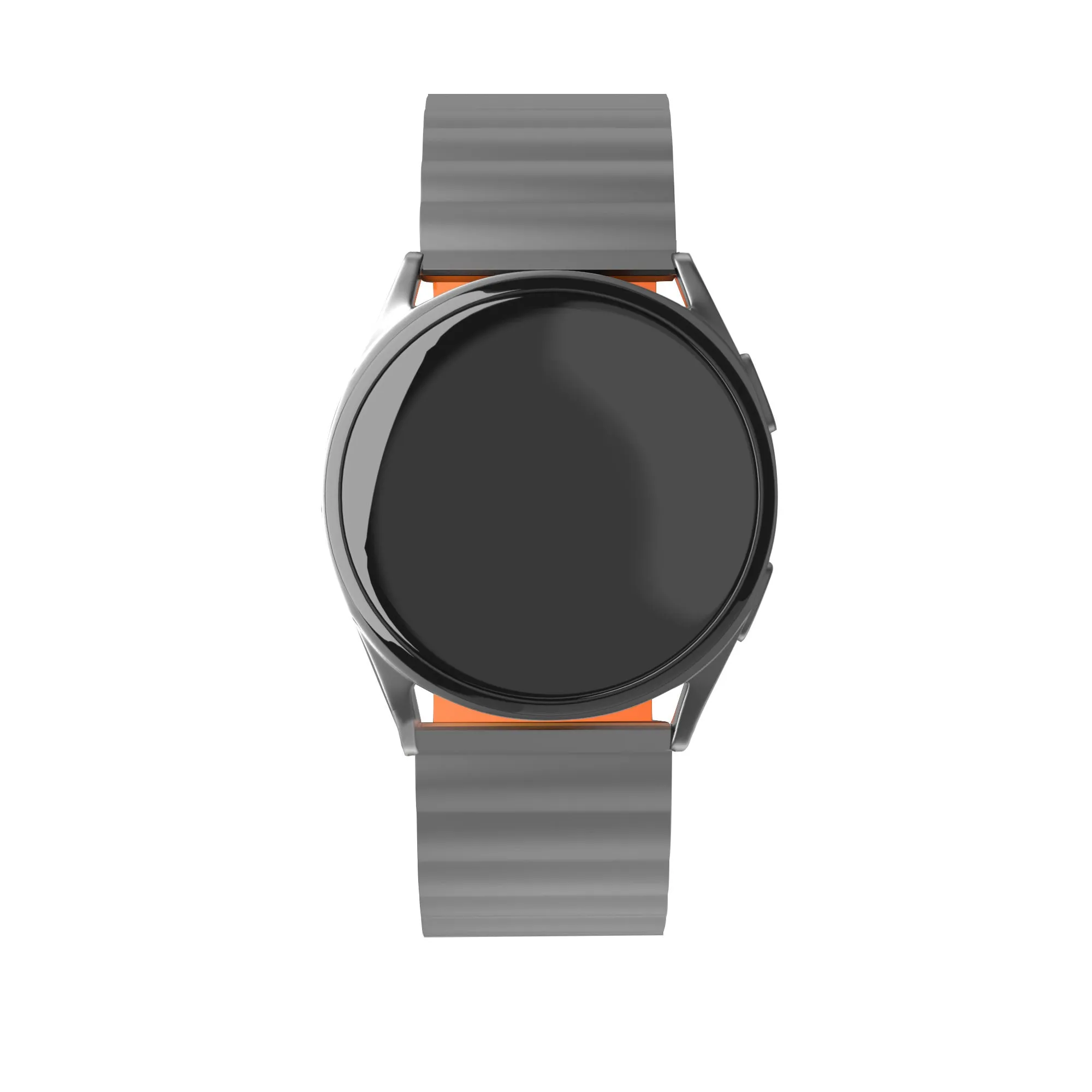 Amazfit GTR 3 (Pro) Magnetic Silicone Strap (Grey/Orange)