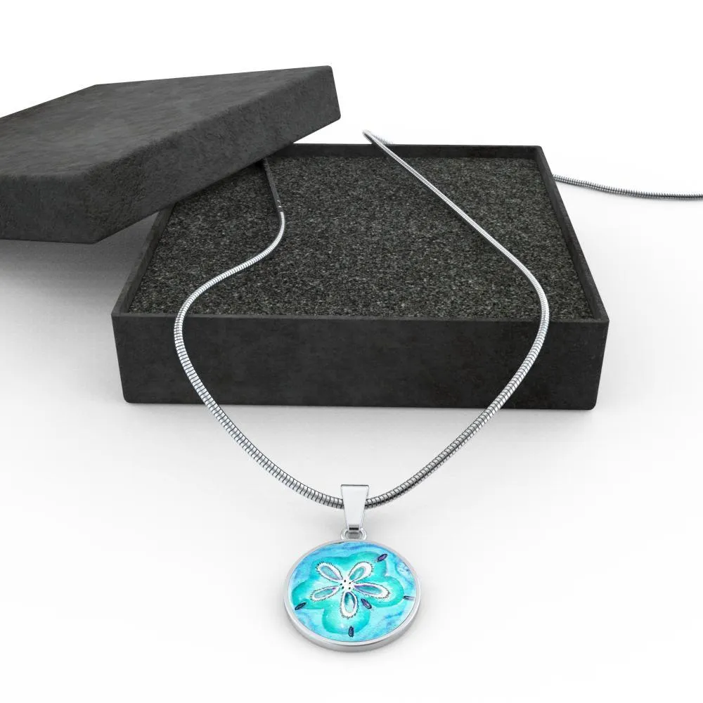 Artist Sand Dollar Necklace