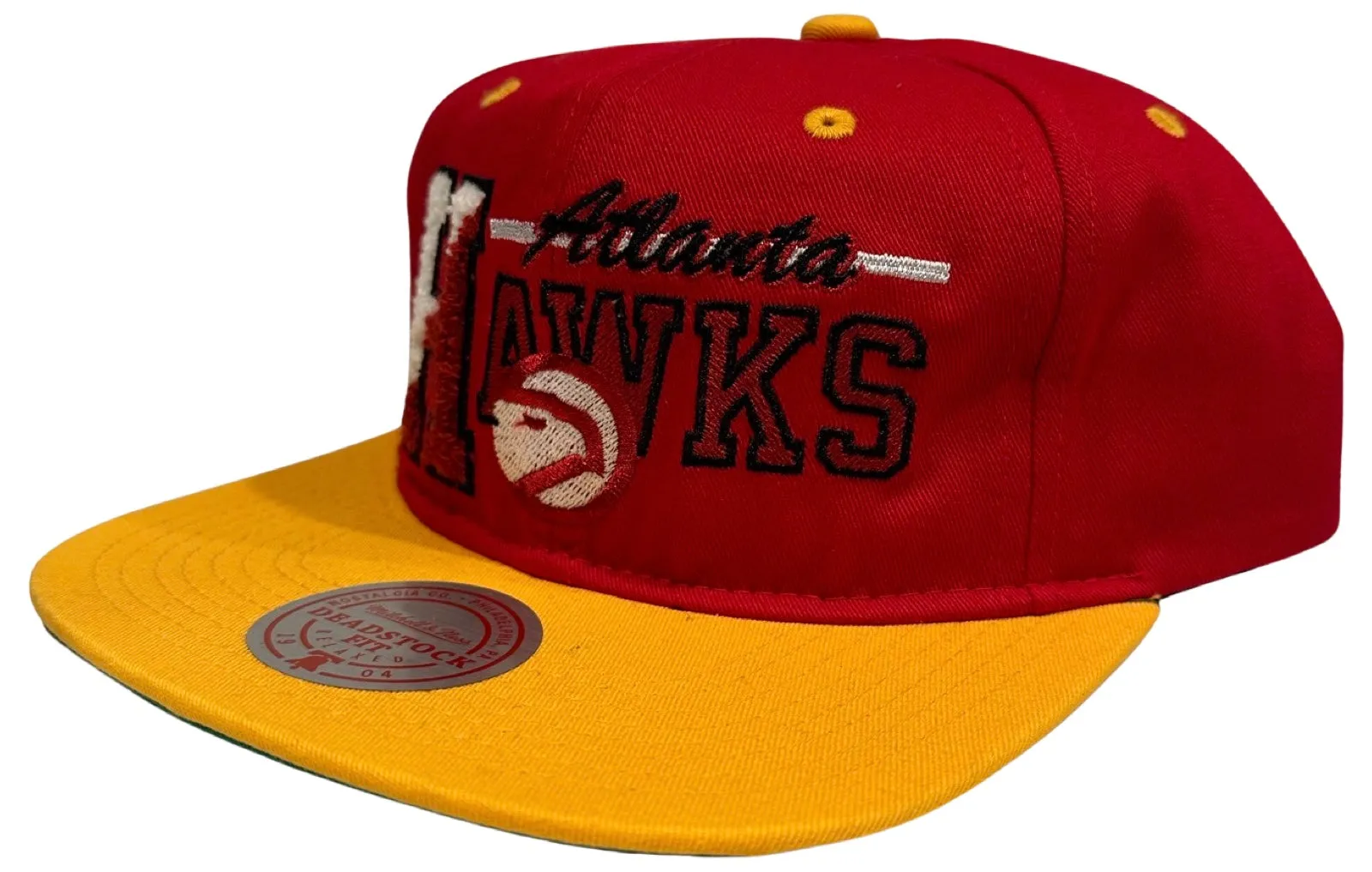 *Atlanta Hawks* (Soft Shell) snapback hats by Mitchell & Ness