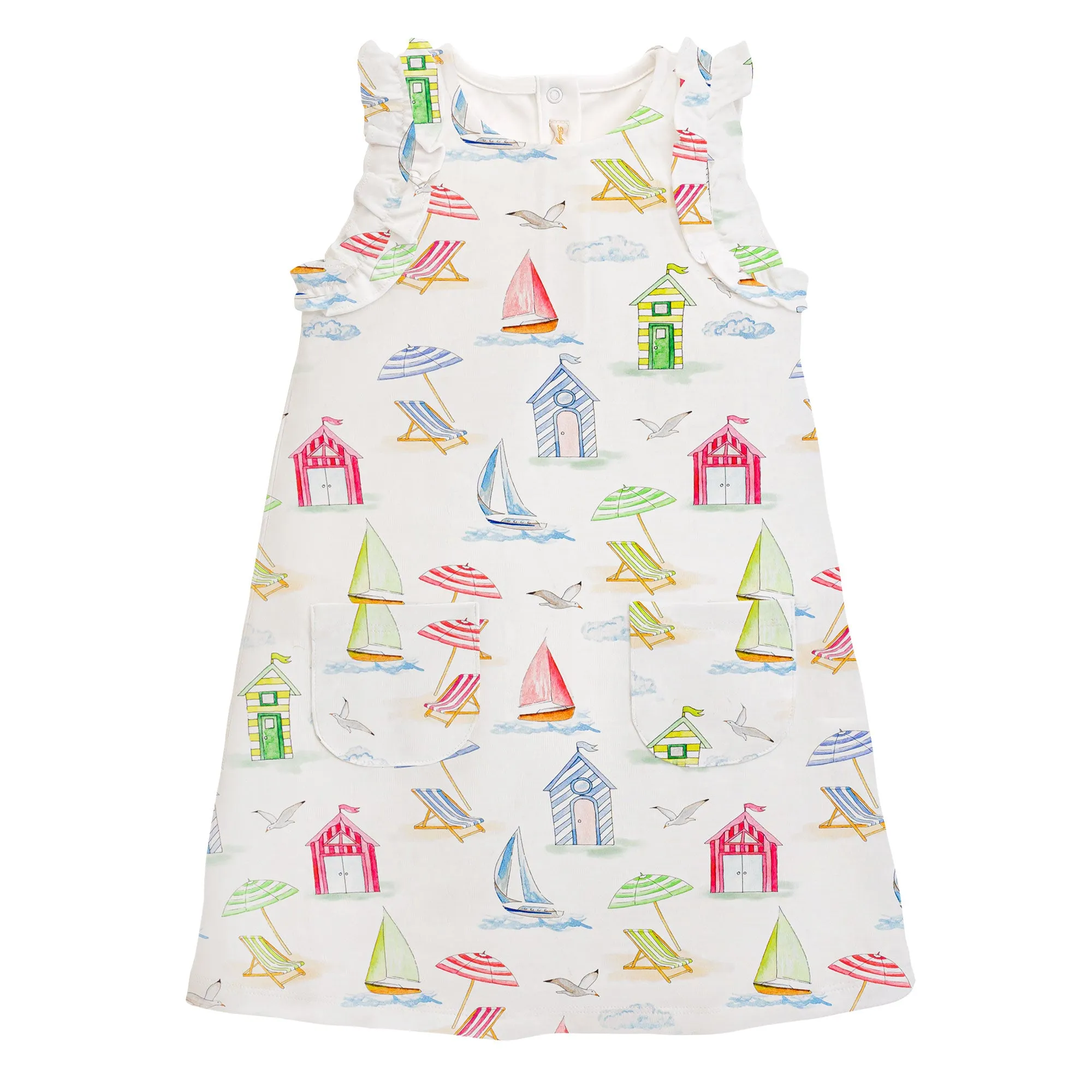 Beach Huts Girl Dress