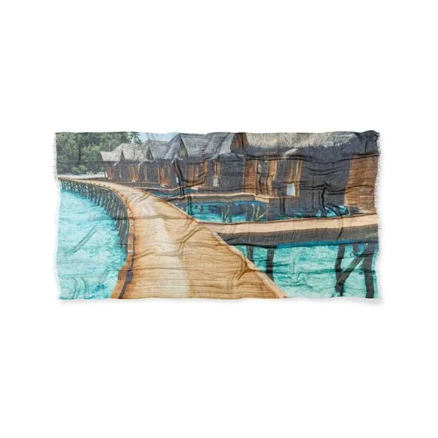 Bungalow in Maldives Scarf