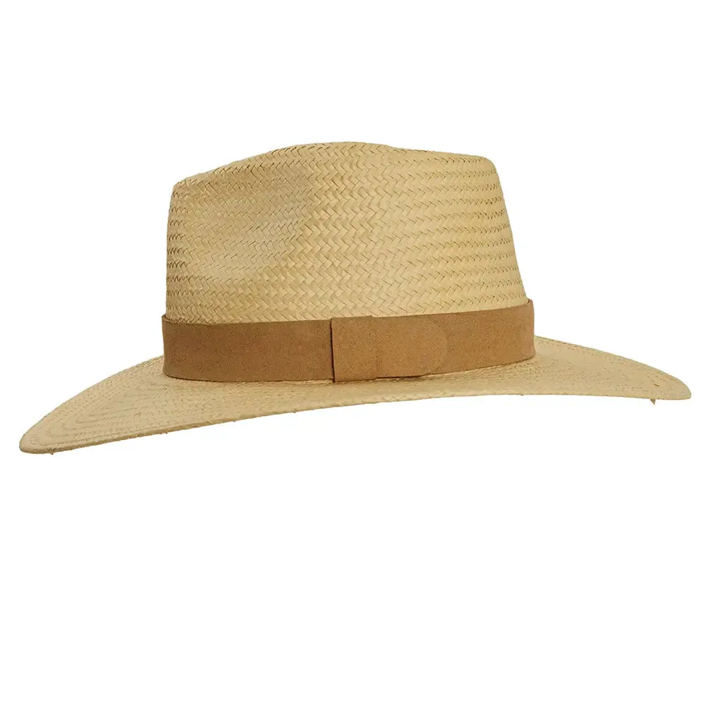 Cadence | Mens Wide Brim Straw Sun Hat