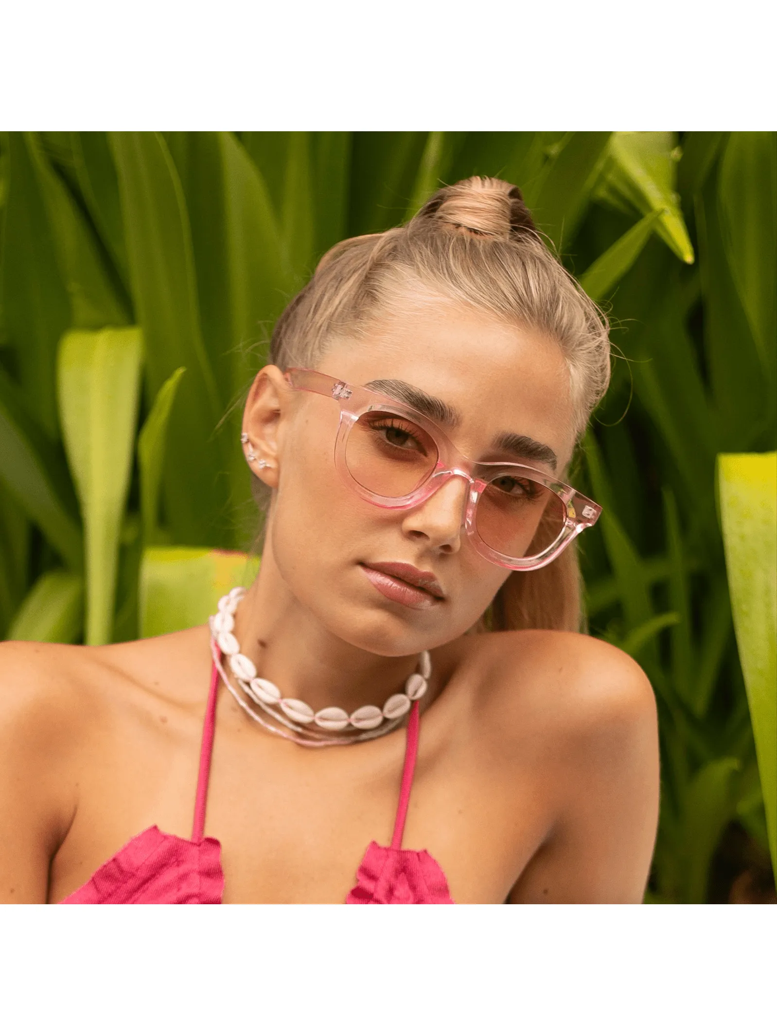 Deni Pink Sunglasses