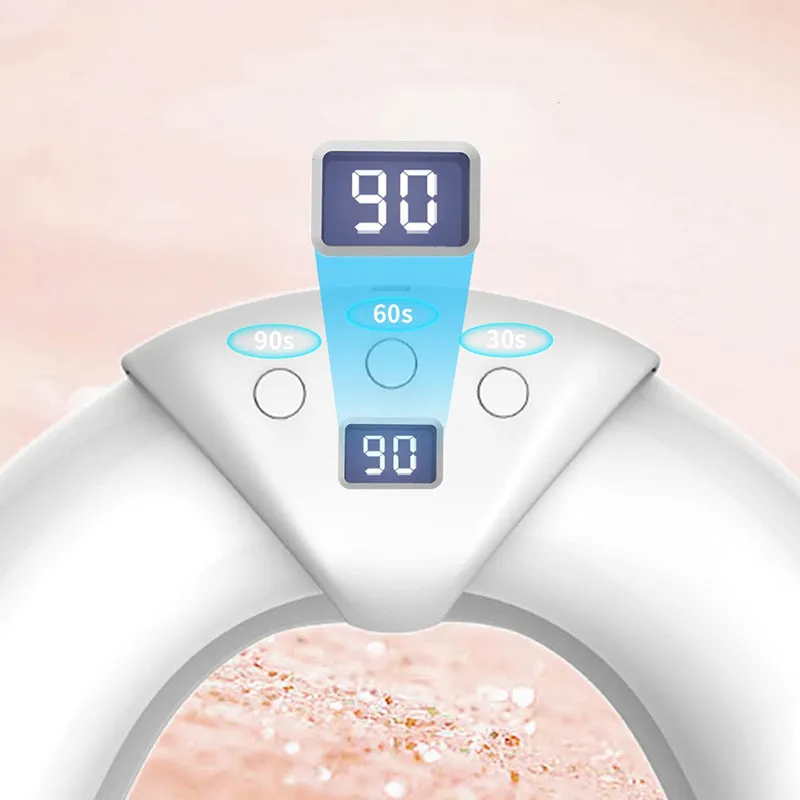 Foldable Motion Sensor UV Gel Drying Nail Lamp-USB Plugged-in