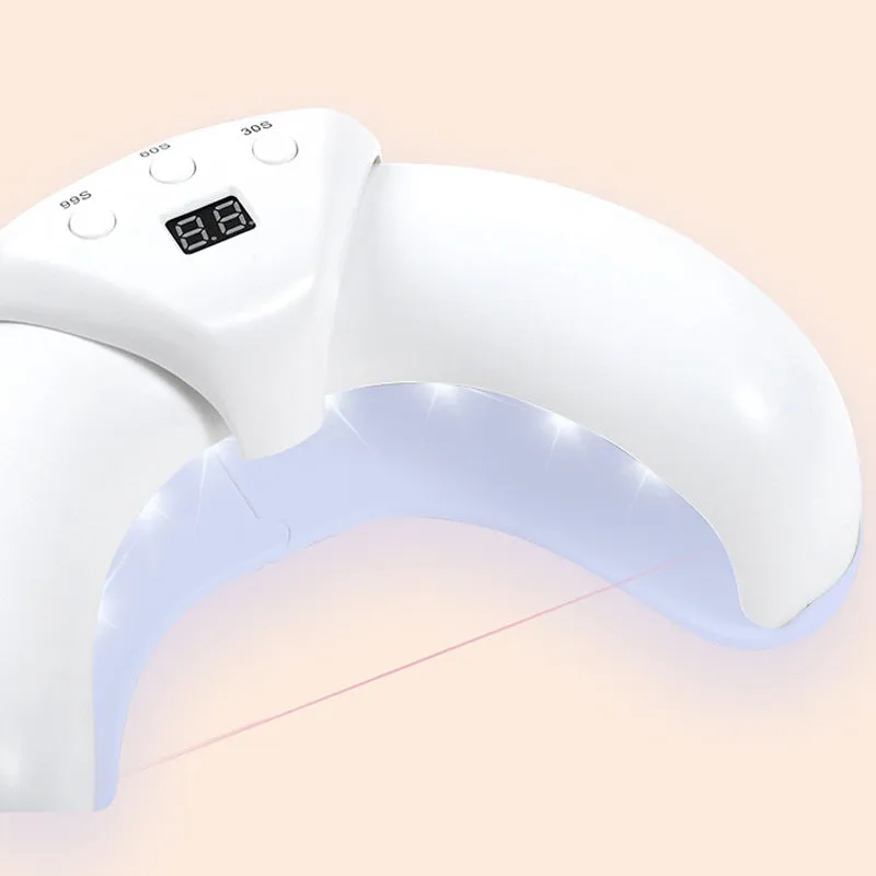 Foldable Motion Sensor UV Gel Drying Nail Lamp-USB Plugged-in