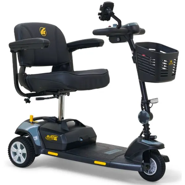 Golden Technologies Buzzaround XL 3-Wheel Mobility Scooter GB121B-STD