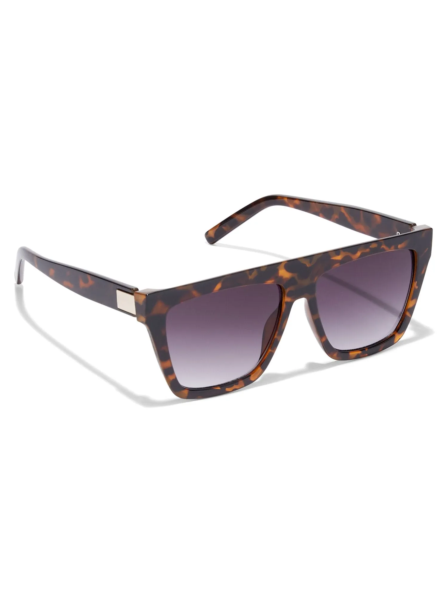 Hard-Line Square Sunglasses