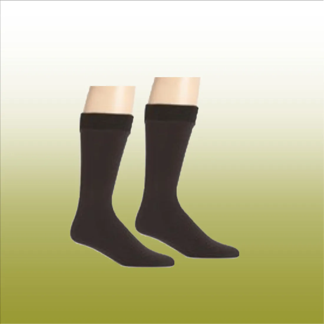 Hot Headz Polarex Fleece Socks - Stylish Black, Medium for Winter Warmth
