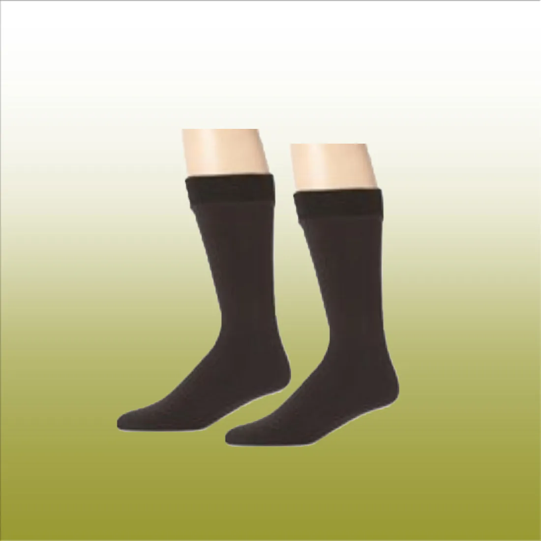 Hot Headz Polarex Fleece Socks - Stylish Black, Medium for Winter Warmth