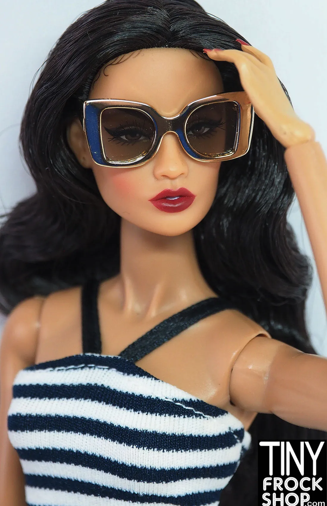 Integrity Le Chic Poppy Ginger Gold Sunglasses