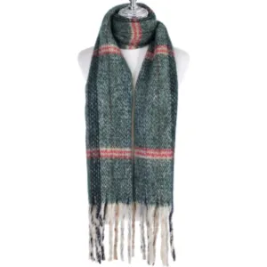 Ivys Scarf Green 1730-2