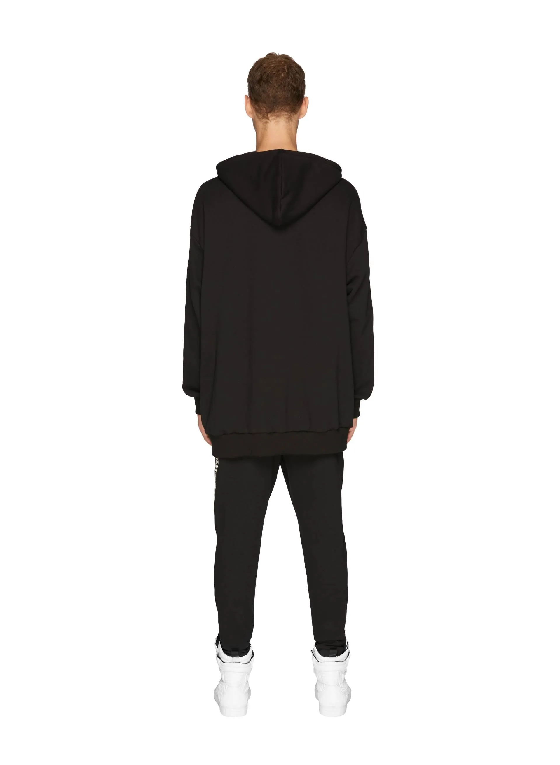 Logo Track Zip Hoodie