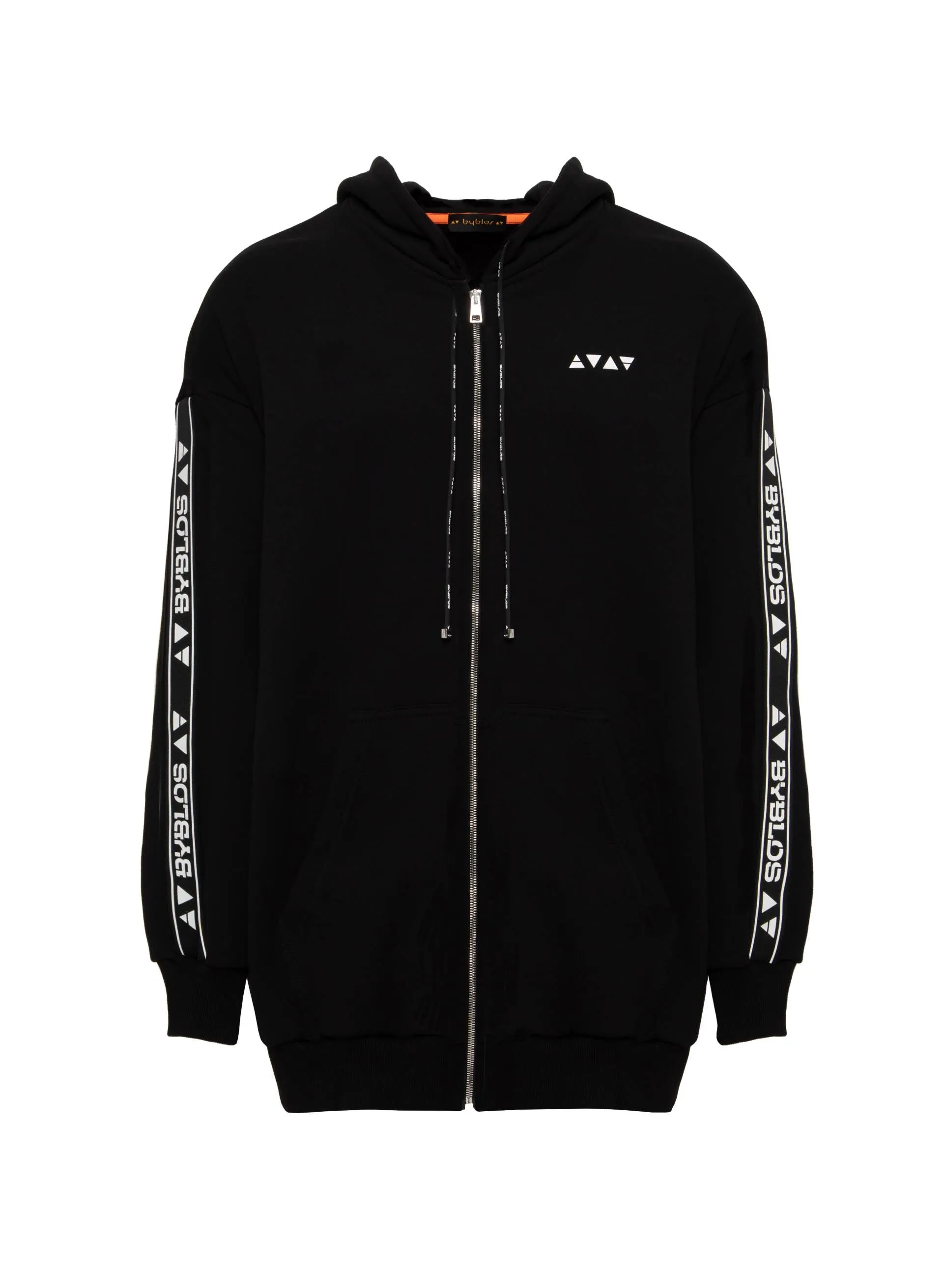 Logo Track Zip Hoodie