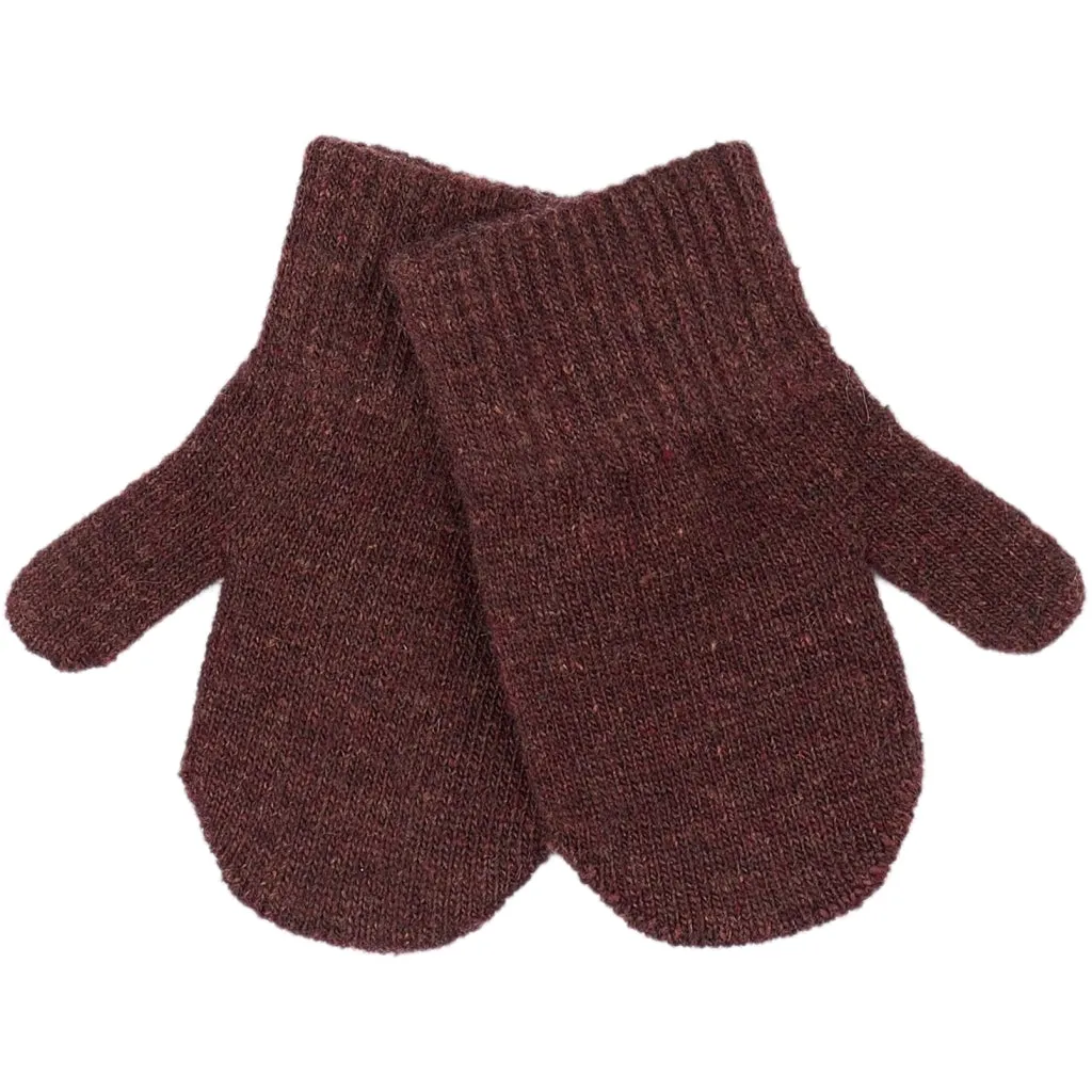 MAGIC Knitted Mittens 3 Pack - Nightshade-Chocolate Chip-Rose Brown