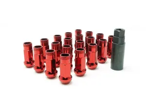 Muteki SR48 Lug Nuts Open End - Red