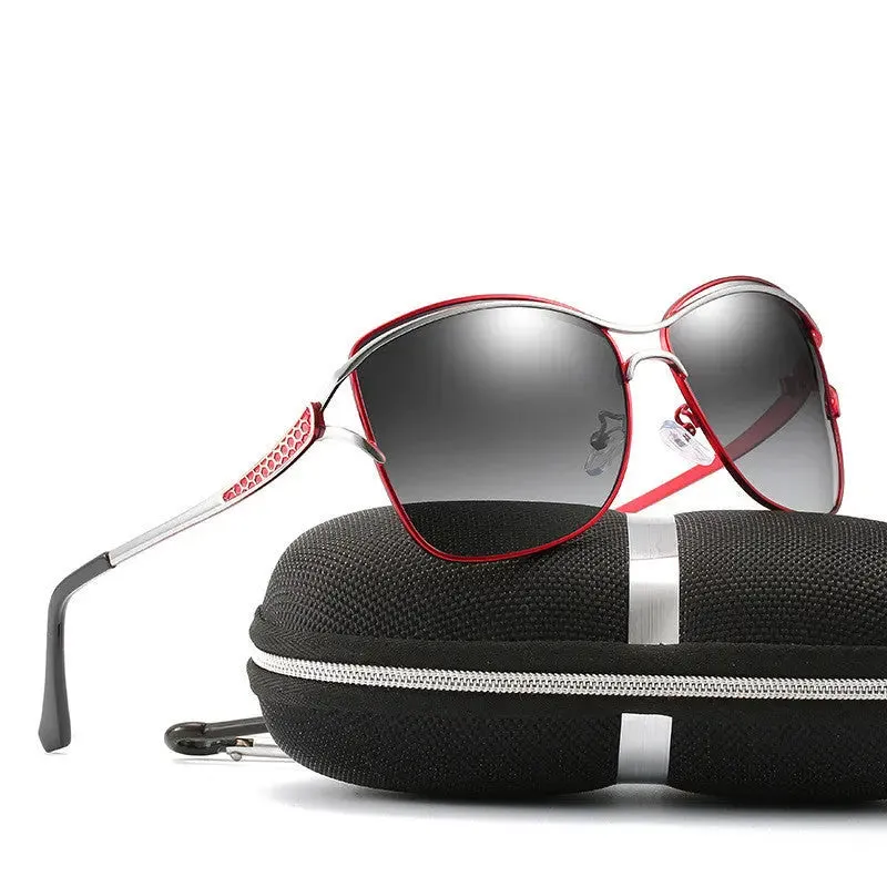 Polarized Large Frame Sunglasses