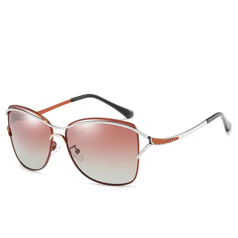 Polarized Large Frame Sunglasses