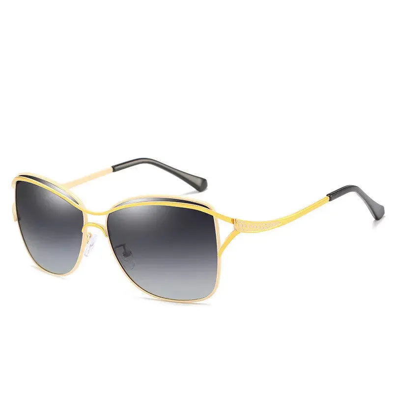 Polarized Large Frame Sunglasses