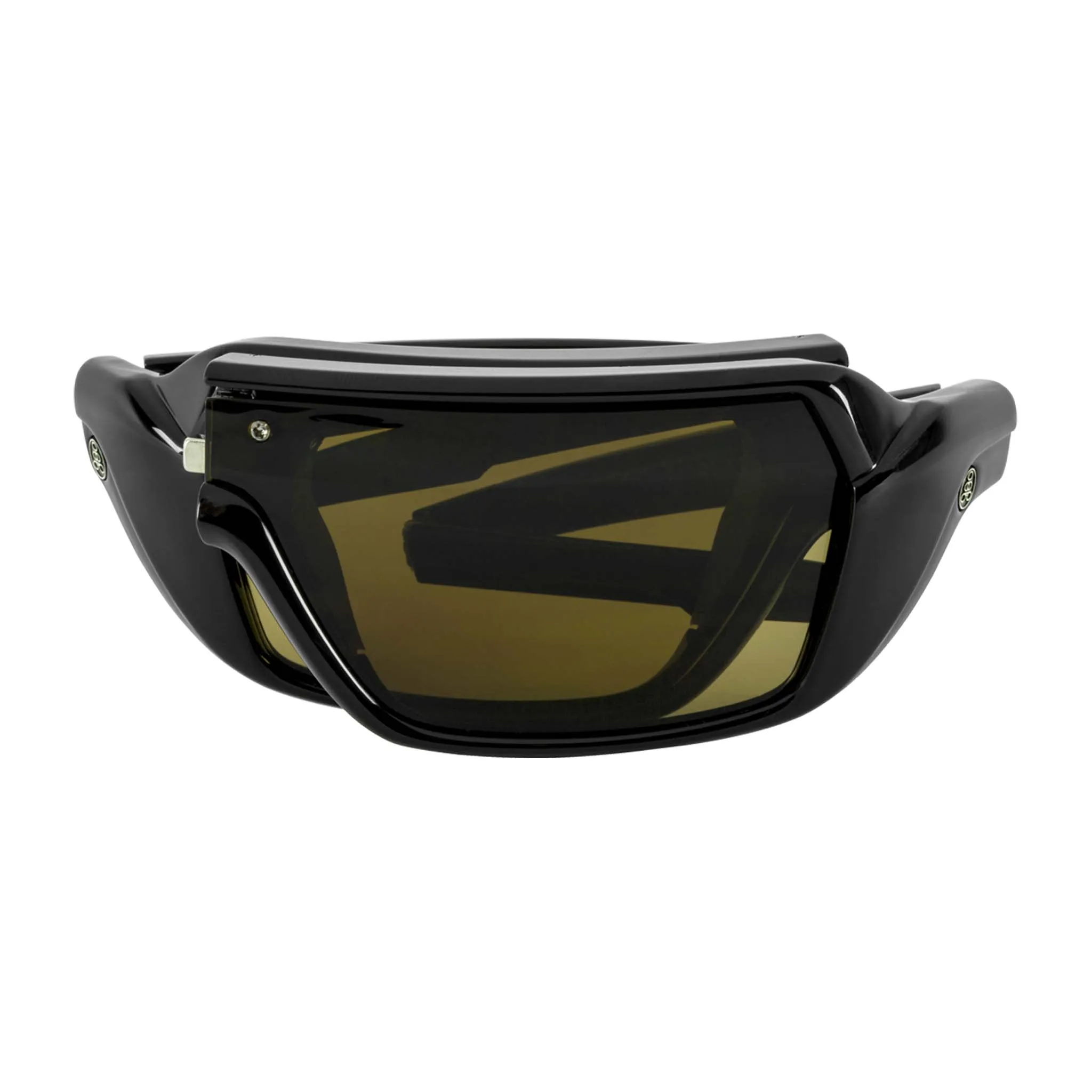 POPSTORM | Polarized, Gloss Black, Brown Lens