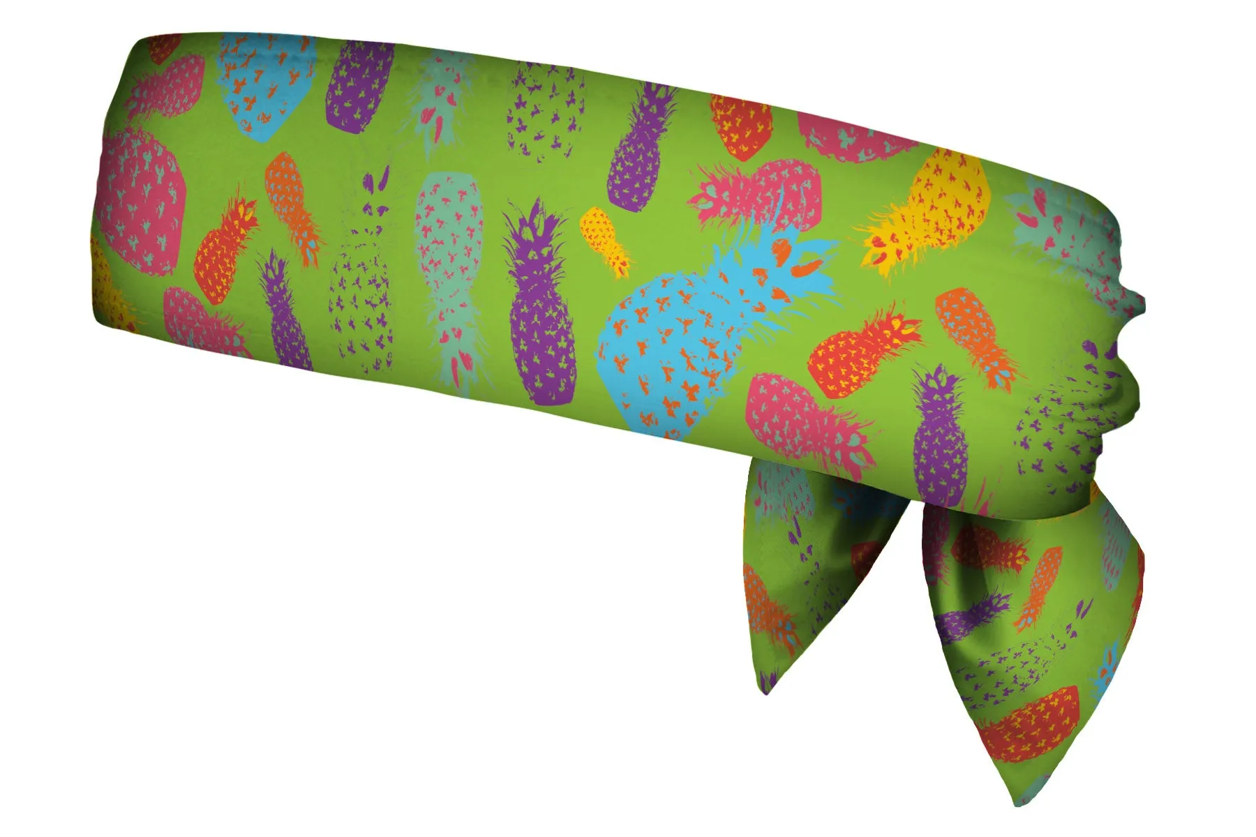 REVERSIBLE Houndstooth Multi/Pineapple Punch Head Tie (SKU 2109 HTB)