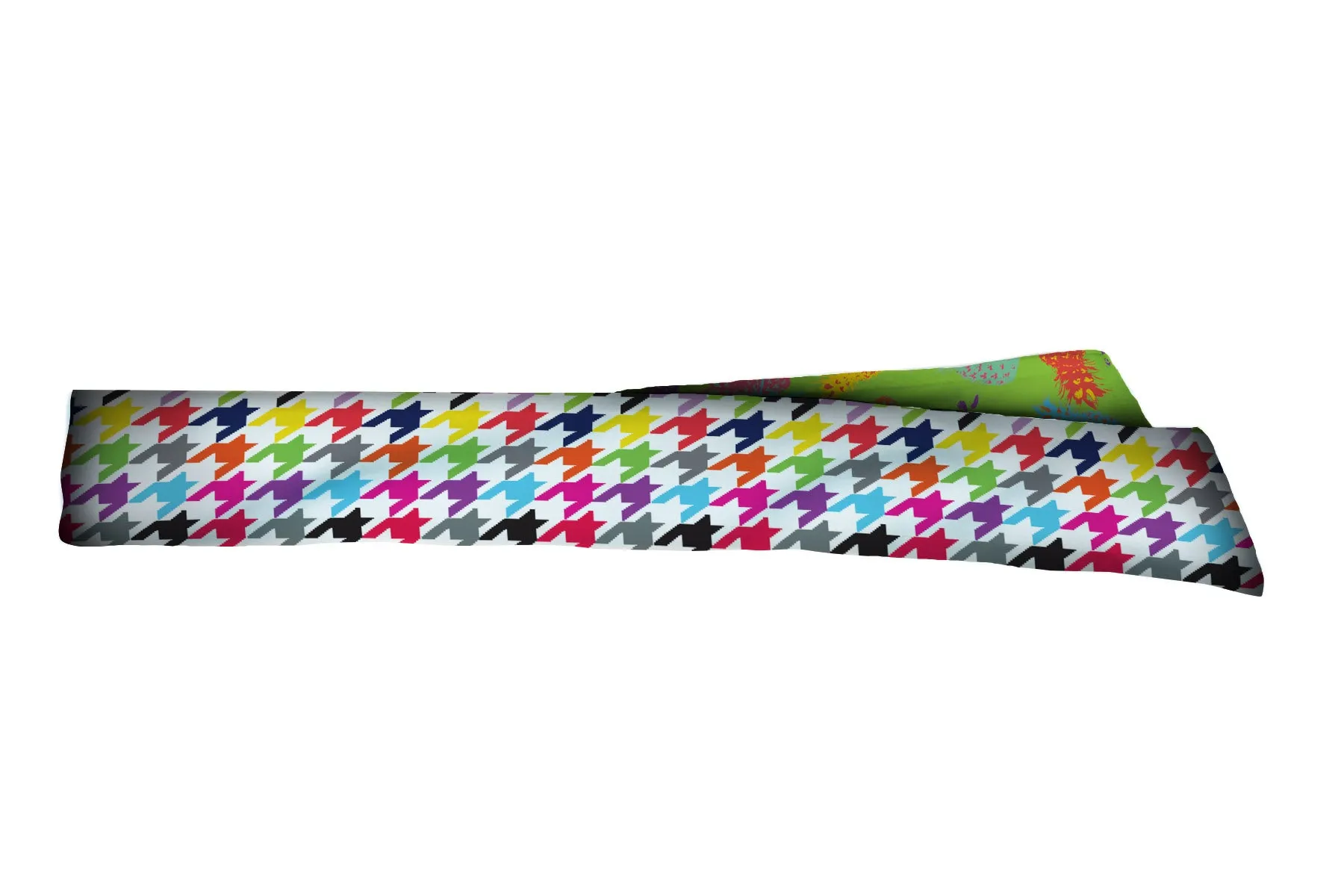 REVERSIBLE Houndstooth Multi/Pineapple Punch Head Tie (SKU 2109 HTB)