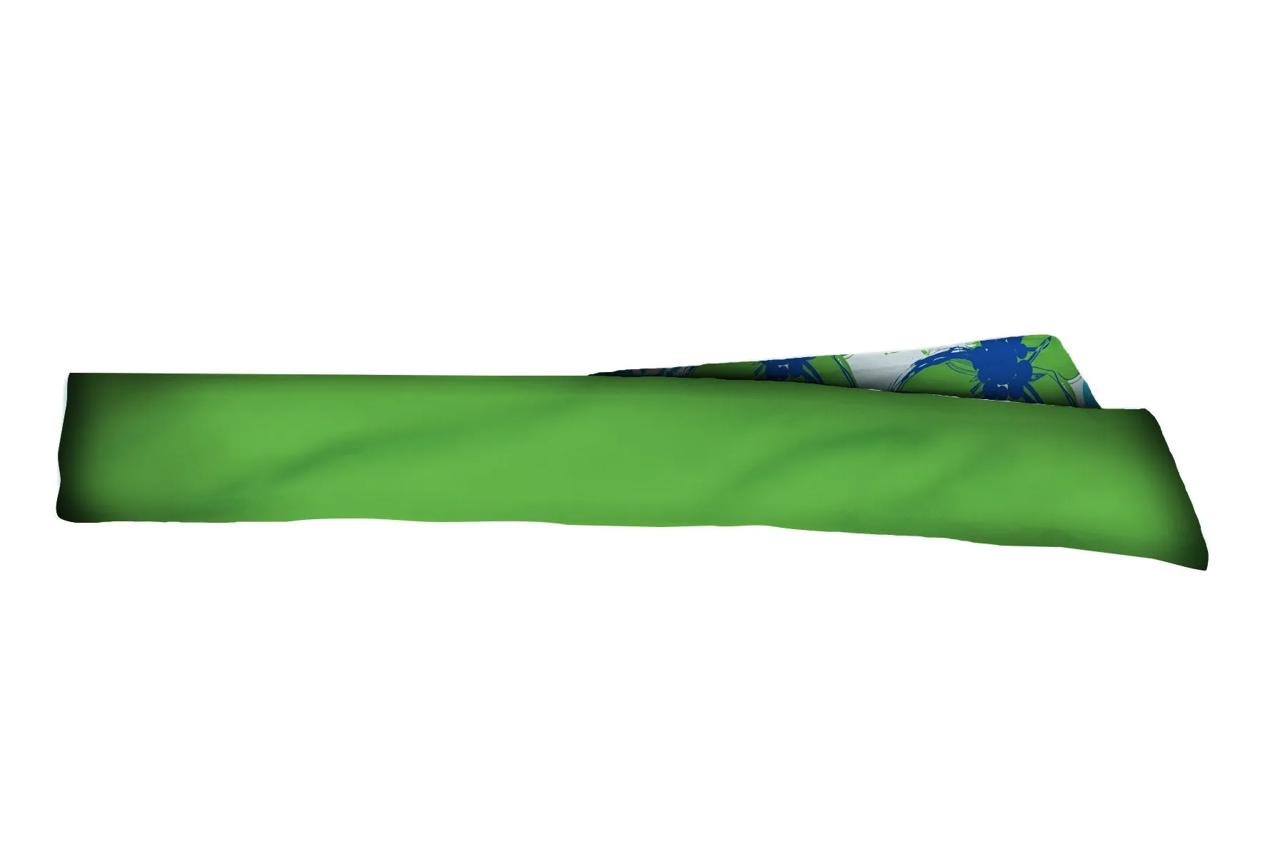 REVERSIBLE Tropical Ocean Blitz/Lime Head Tie (SKU 1360 HTB)