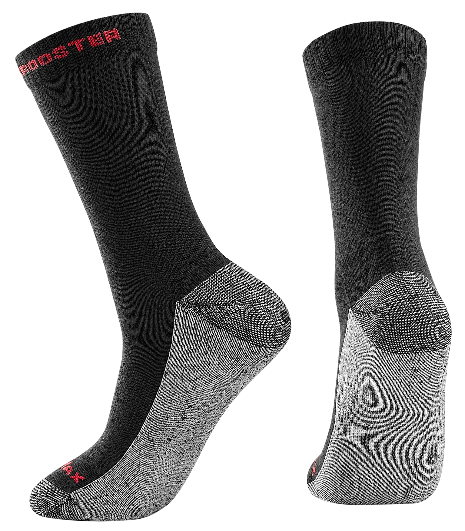 RockRooster CoolMax Men's Moisture Control Durable Work Crew Socks 3 Pairs