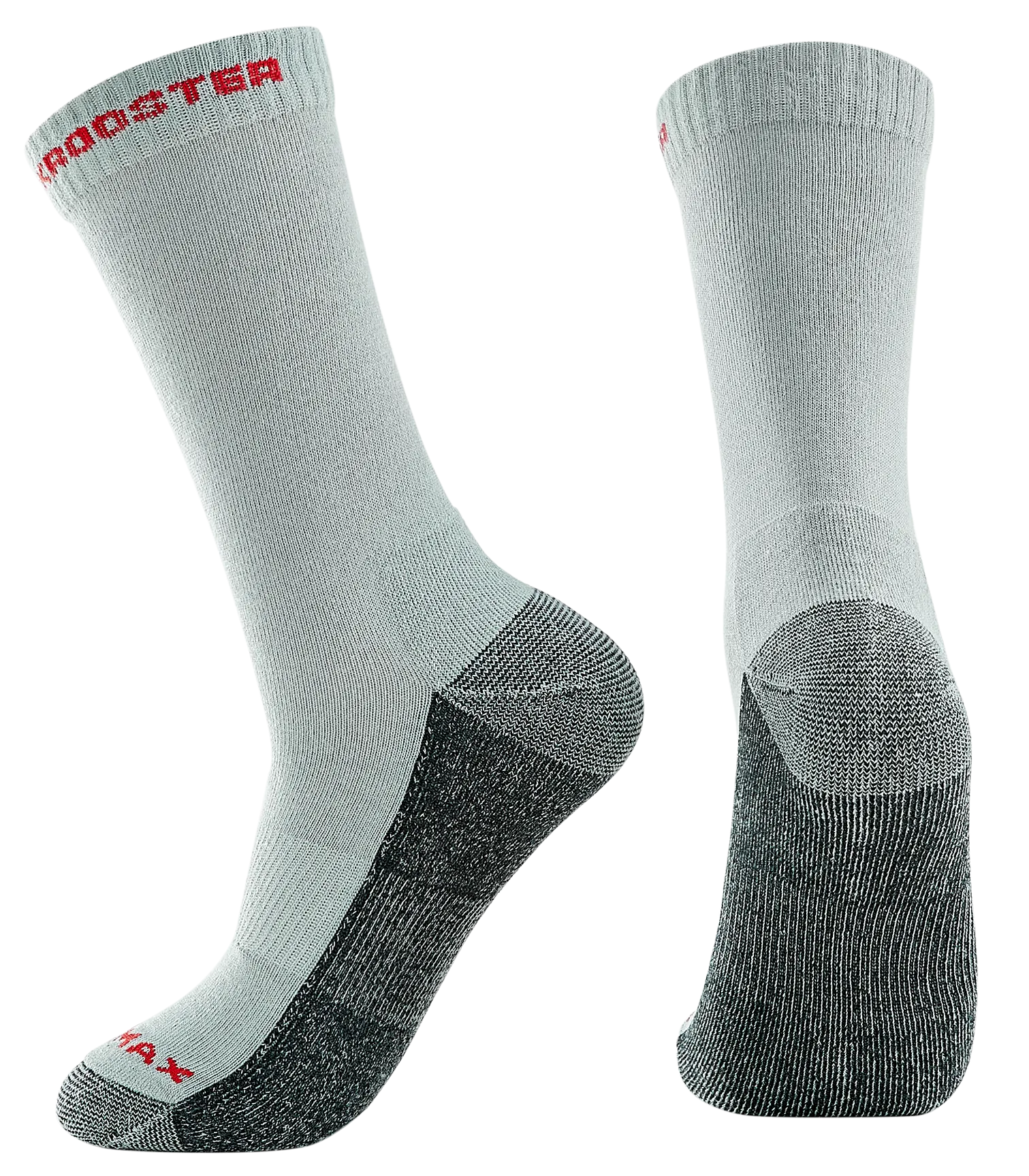 RockRooster CoolMax Men's Moisture Control Durable Work Crew Socks 3 Pairs