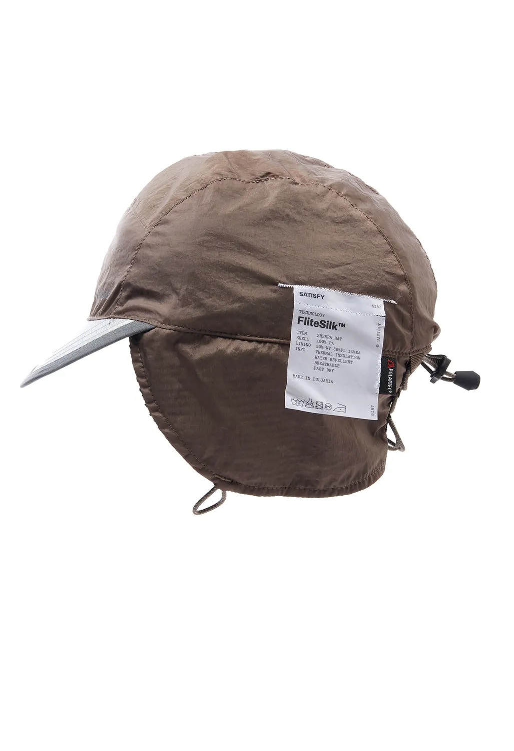 Satisfy Men's FliteSilk Sherpa Hat - Taupe