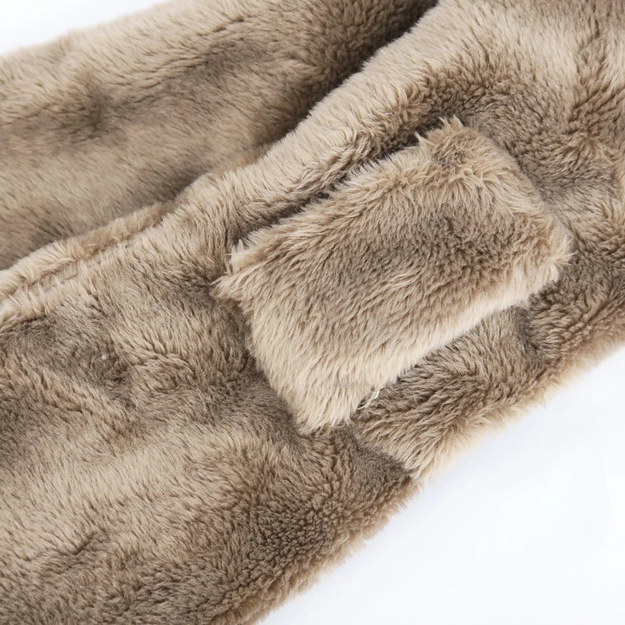 Toddler Winter Fashion Scarf Kids Warm Fluffy Thick Fleece Baby Neck Warmer | Cheetah