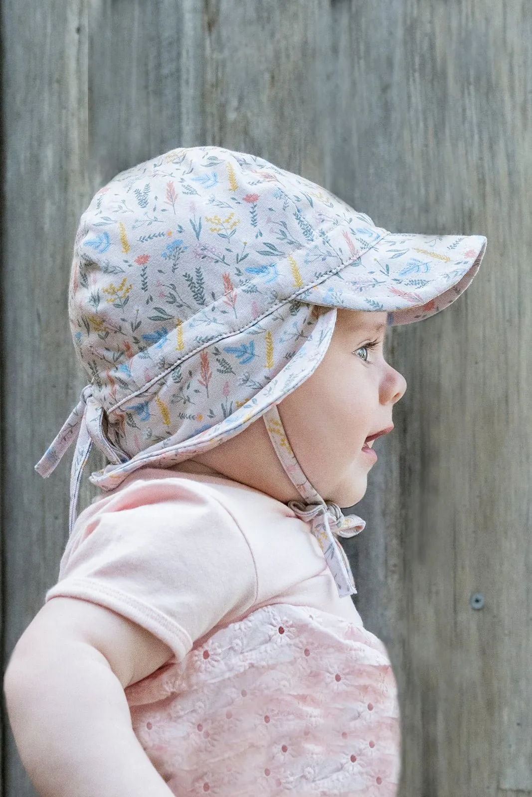 Wildflowers Flap Hat